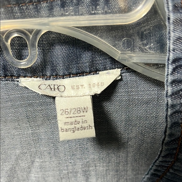 Cato Blue Denim Jacket - Picture 2 of 3